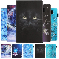 Wolf Butterfly Cover For Samsung Tab A7 Case 10.4 2020 Tablet SM-T500 T505 Coque For Galaxy Tab A7 Lite Case 8.7 " 2021 SM-T220