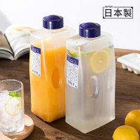 冷水壺 日本進口大容量夏季冷水壺耐熱140可冷凍果汁瓶便攜密封水果茶杯