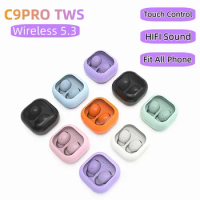 NEW C9pro TWS Wireless bluetooth Headset 5.2 Earphone Bluetooth Headphones Sport Stereo Fone Bluetooth Earbuds for Xiaomi iPhone