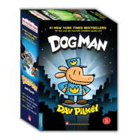 Sách - Hộp DOG MAN Trọn bộ 4 tập - MT