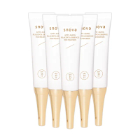 【SNOVA】絲若雪高效水嫩抗老胎盤素精華粉底液 SPF35-15ml-5入組(抗老/粉底液/保濕/防曬)