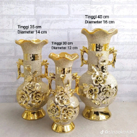 Vas Corong Pajangan Set 3