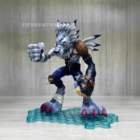 2026 New Digimon Series Digimon Greymon Garurumon Statue Figurine Model Boxed Figure