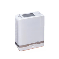 7L Portable Electric Oxygen Concentrator Inhaler Health Care Plastic Battery Operated Oxygen Generator Machine