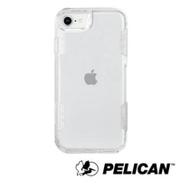 【PELICAN】美國 Pelican 派力肯 iPhone SE 第2代 防摔手機保護殼 Voyager 航海家 - 透明