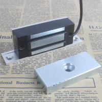 12v 100lbs 60kg mini Magnetic lock Electromagnetic lock Magnetic Cabinet Lock invisible