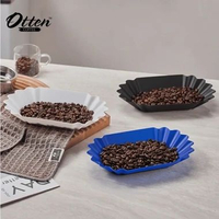 Coffee Cupping Sample Tray / Wadah Nampan Sample Biji Kopi Green Bean / Roasted Beans Black
