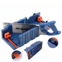 Oblique Angle Cutting Tools Mitre Saw Box Woodworking Gypsum Board Miter Saw Cabinets Carpentry Woodboard Cutting Fixing Clamp