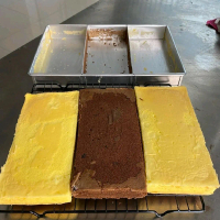 Loyang lapis surabaya sekat almunium tinggi 4cm