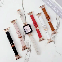 Suitable for Apple Watch Band, Apple Watch S9, iWatch 7/6/5/se/4/3/2/1 leather strap