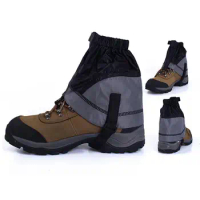 Snow Boot Gaiters Hiking Gaiters Waterproof Leg Gaiters for Outdoor Enthusiasts Adjustable Lightweight Ankle Guards for Boots