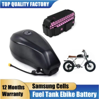 Fuel Tank Electric Bicycle Battery 72V 52V 48V 30Ah 45Ah 21700 Samsung Batteries for Super73 S2 RX 3000W -250W w/ Bluetooth BMS