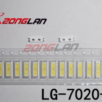 120piece/lot for repair lg 32 to 55-inch LCD TV LED backlight Article lamp SMD LEDs 7020 6V Cold white light emitting diode