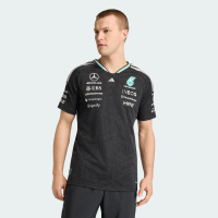 adidas Motorsport เสื้อแข่งเกรดนักเตะ MERCEDES - AMG PETRONAS FORMULA 1 TEAM DRIVER ผู้ชาย สีดำ KE53