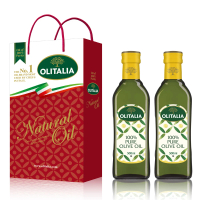 Olitalia 奧利塔 純橄欖油禮盒組(500ml x 2瓶)