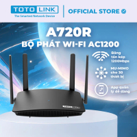 [Hoả Tốc] Bộ phát Wi-Fi TOTOLINK A720R - Router Wi-Fi 5 băng tần kép chuẩn AC 1200Mbps