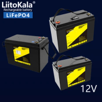 New 12v 24v 48v 50ah 100ah 160ah 140ah 300ah Lifepo4 Battery Pack Lithium  Iron Phosphate Batteries Built-in Bms For Solar Boat - Battery Packs -  AliExpress