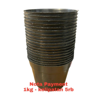 Pot Hitam Plastik 1kg Live