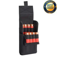 Tactical 25 Round 12 Gauge Magazine Pouch Ammo Shell Pouch Waist Airsoft Gun Bullet Holder Rifle Cartridge Hunting Accessories