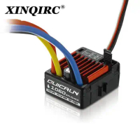 1pcs Original HobbyWing QuicRun 1060 60A Brushed Electronic Speed Controller ESC For 1:10 RC Car Waterproof