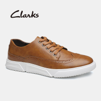 CLARKSรองเท้าลำลองผู้ชาย OAKLAND RUN 26154057 สีน้ำตาล - PZ1588