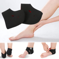 Silicone Moisturizing Gel Heel Socks Cracked Dry Foot Skin Care Protectors Pain Relief Heel Pad Men Women Insert Sock Foot Care
