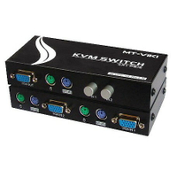 PS/2手動式2埠KVM切換器/多電腦切換器(螢幕/鍵盤/滑鼠 二進一出)高清輸出  KVM  SWITCH
