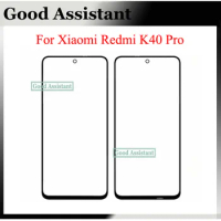 For Xiaomi Redmi K40 Pro M2012K11C Front Touch Screen Glass Outer Lens Replacement