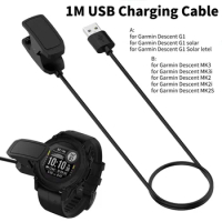 Replacement USB Charging Cable Cord W/Data Transfer for Garmin Descent G1/G1 Solar/Solar Letel Smart watch Charger Cable Line