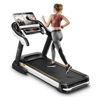 2023 New Design Speed Fitness Machine Treadmill Smart Electric Foldable Running Exercise Machine Walking Pad