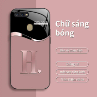 Áp dụng cho 【OPPO A5s】Ốp lưng điện thoại bằng kính hình chữ Love mới-WW