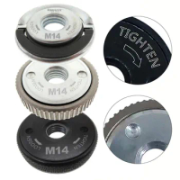 3pcs M14 Thread Angle Grinder Self-locking Pressing Plate Angle Grinder Quick Release Flange Nut Clamping Power Chuck Tools Part
