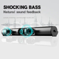 Wireless Bluetooth Speaker Home Theatre TV Computer Stereo Bass Soundbar Outdoor Waterproof Portable Multimedia Soundbox FM