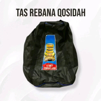 Tas Rebana Qosidah Isi 9 dan Muar Tamborin - Standar Lasqi - 1 Set