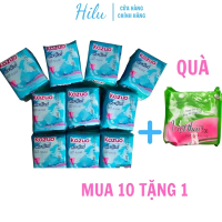 (VOUCHER VIDEO) Combo 70 miếng băng vệ sinh Kazu mềm mịn thấm hút tốt, mặt lưới tơ tằm siêu êm mềm m