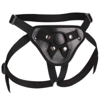 Leather Sex Underwear Penis Dildo Panties Bondage Lesbian Strap on Dildo Briefs Sex Belt Adult Toys Chastity Products for Women