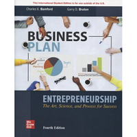 姆斯Entrepreneurship: The Art, Science, and Process for Success (ISE) 4/E Bamford 9781265071509 華通書坊/姆斯