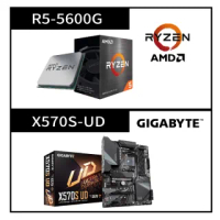 【GIGABYTE 技嘉】X570S UD + AMD Ryzen5 5600G 超值組(R5-5600G/X570)