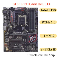 For ASUS B150 PRO GAMING D3 Motherboard 64GB LGA 1151 DDR3 ATX Mainboard 100% Tested Fast Ship