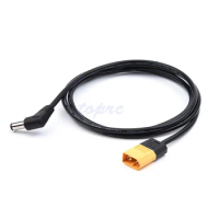 New Power Cable XT60 to DC Plug 1.2M for FPV Goggles V2 Power Supply Connect Battery Cable Drone Accessory