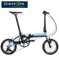 【DAHON 大行】K3 14吋3速 鋁合金輕量僅8.1公斤折疊單車/自行車/小折(推行前進順暢)