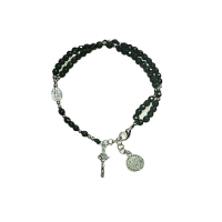 Gelang Rosario Mini Kait Batu Black Onyx Cutting