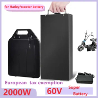 Original 18650 Battery Electric Car Lithium Battery Waterproof 60V 50ah For Two Wheel Foldable Citycoco Electric Scooter Bicycle