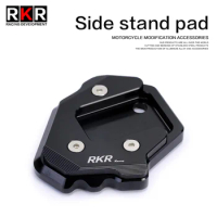 Motorcycle Kickstand Plate Sidestand Foot Enlarger Extension Pad For CFMOTO CF MOTO 400NK NK 400 650NK 650TR CF400 CF650 650MT