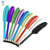 Hot Feather Universal Capacitive Stylus Touch Screen Pen for iPhone7 6 5 4S 4 Samsung S4 Tablet PC Cell Phone 1N4V 63CB