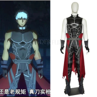 New Anime Fate Grand Order Archer Emiya Shirou Alter Cosplay Costume Outfit Set Halloween Costumes for Women/Men Custom Any Size