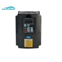 1.5KW 2.2KW inverter CNC Spindle motor speed control 220V 1.5KW 2.2KW 1Phase Input 3phase Output frequency inverter for motor