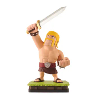 【In Stock]】100% Clash of Clans Anime Figurine COC Barbarian Victory Series Action Figure Collecting Model Toy Handicraft Gift
