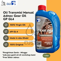 Adnoc Gear GP GL4 80w90 Oli Transmisi Manual MTF Manual Transmission Oil