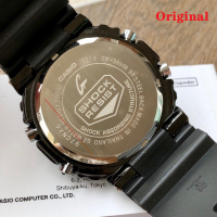 2021 (In Stock) Original Authentic Flagship Store Gm-5600 Students Small Square Electronic Watch Male  Website Baby G Black New 200M Water Resistant Shockproof and Waterproof World Time LED Auto Light Wist Sports Watches㏇0305